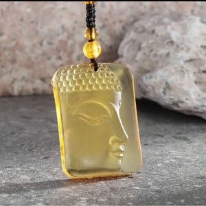 Elegant Gold Buddha Pendant Necklace